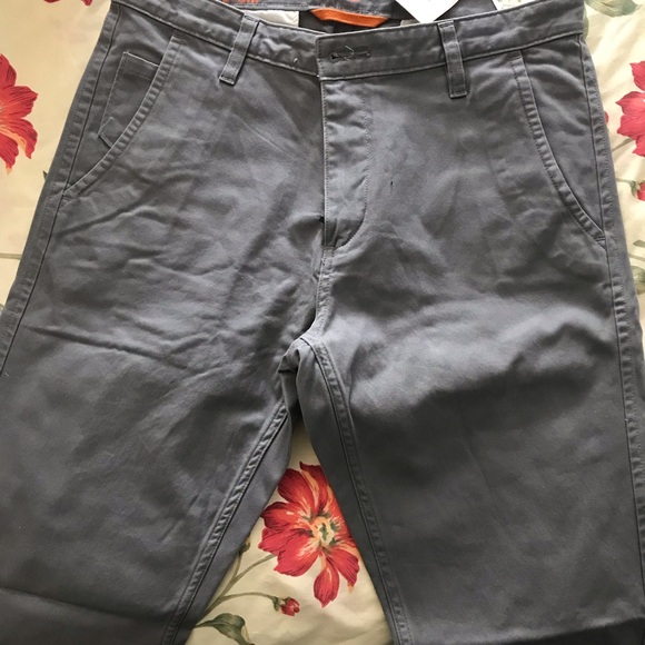 Dockers slim tapered grey khaki pants, alph@ male collection - Picture 5 of 8